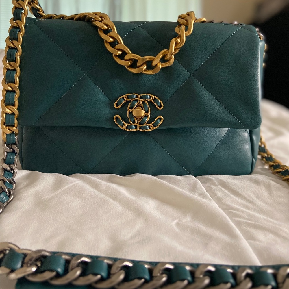 Chanel 19 flap bag